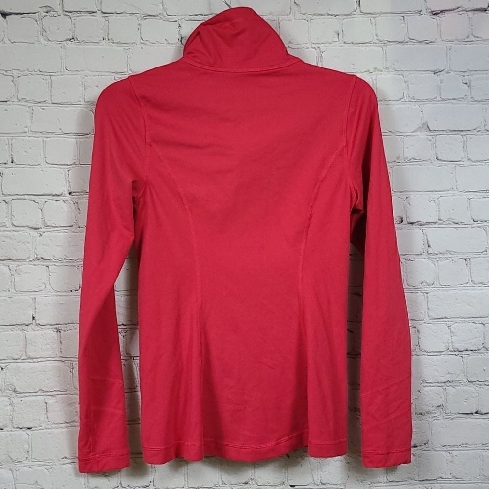Under Armour AllSeasonGear Zip Jacket Small Coral Pink Running Workout Top - Picture 9 of 12